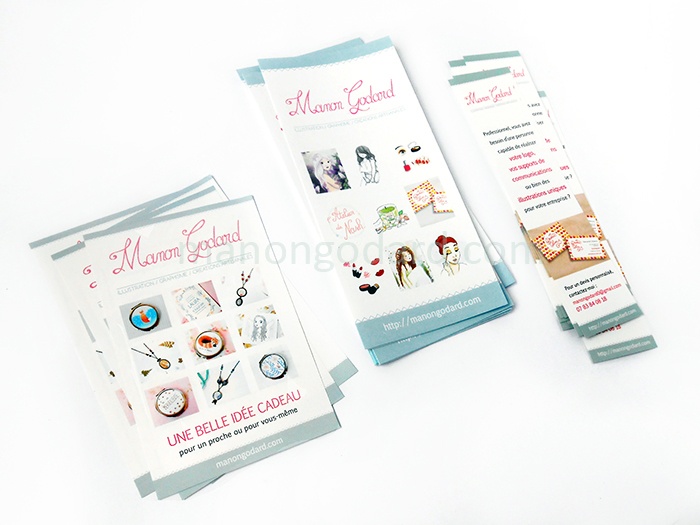 Flyer, brochure, marque-page publicitaire