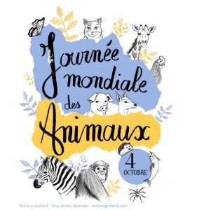 Illustration pour la Journée Mondiale des Animaux