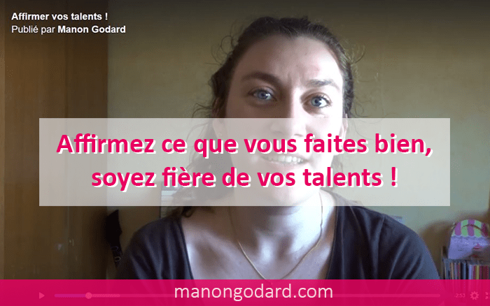 Affirmer vos talents