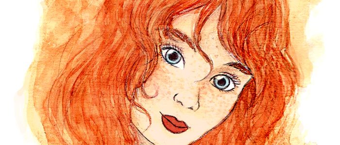 Illustration à l’aquarelle « Elisa » Illustration à l’aquarelle « Elisa »
