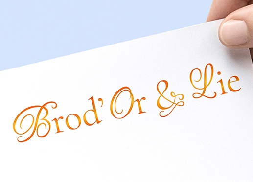 Logo de Brod’Or & Lie, entrepreneuse créative