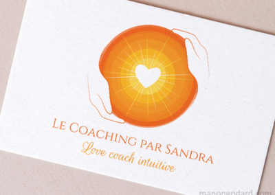 Logo de Le Coaching par Sandra, love coach