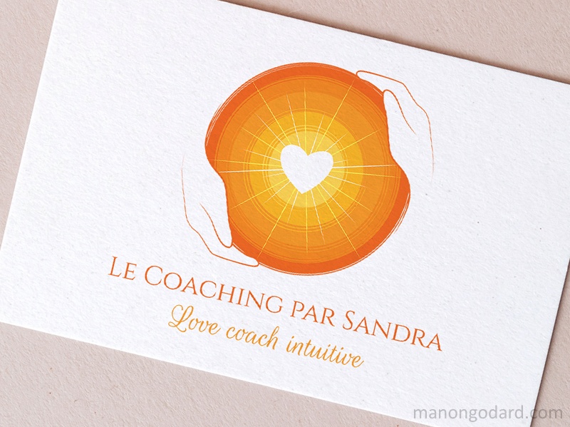 Logo de Le Coaching par Sandra, love coach, entrepreneuse - par Manon Godard