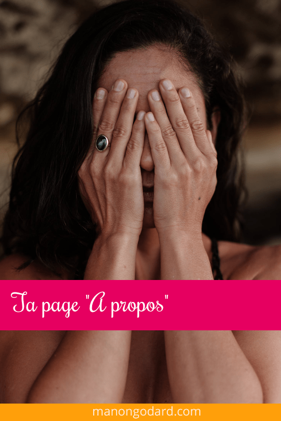 Ta page « A propos »