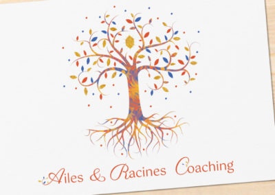 Logo de Ailes & Racines Coaching, coach personnelle