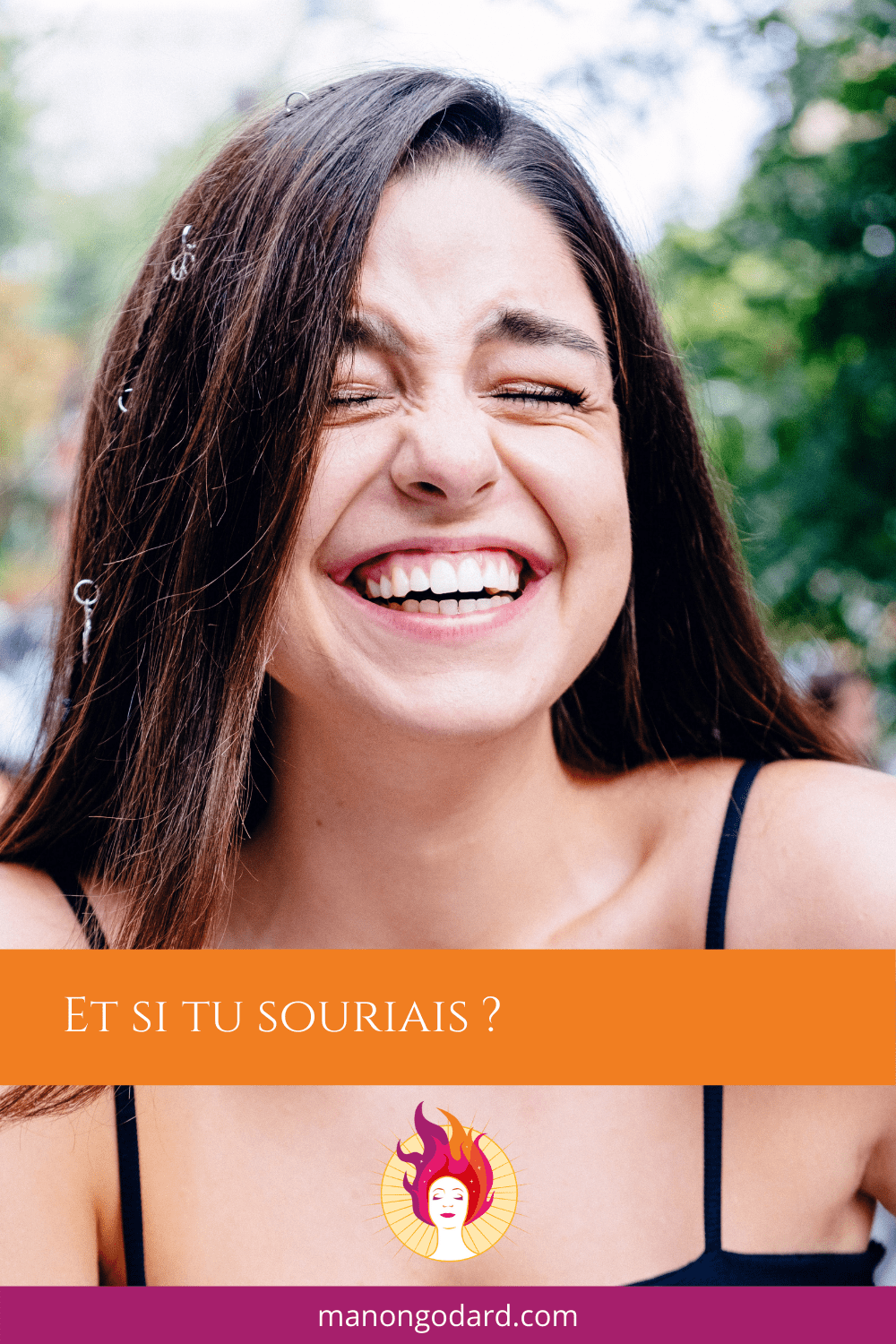 Ça ne va pas faire sérieux de sourire comme ça